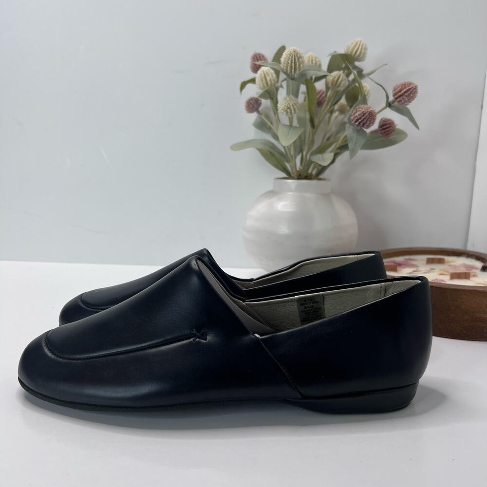 LB Evans Duke Opera Leather Slip On Casual Loafer Slippers Men's 8.5 NWOB